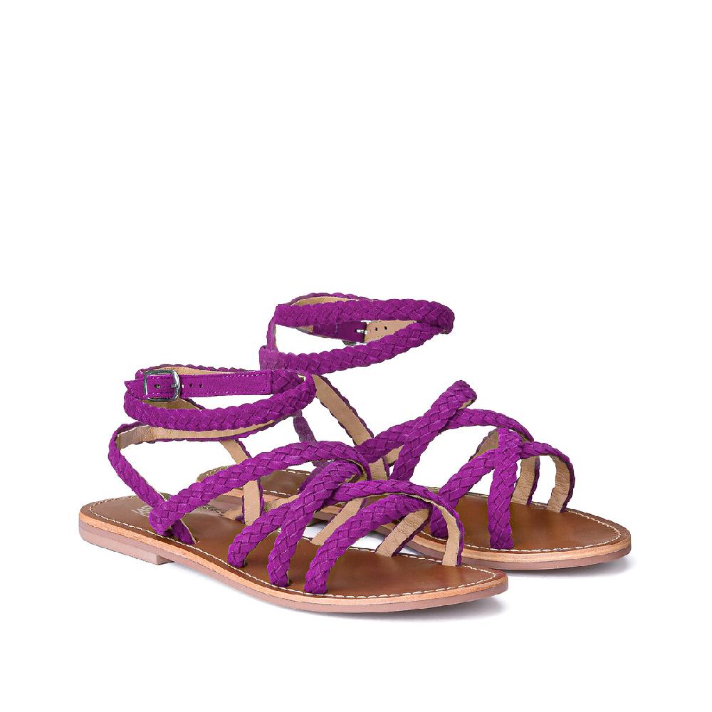 laredoute Geflochtene Signature-Sandalen aus Leder - LA REDOUTE COLLECTIONS Heißer Verkauf