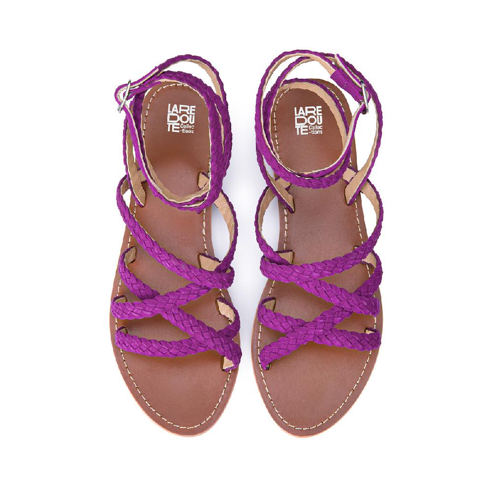 laredoute Geflochtene Signature-Sandalen aus Leder - LA REDOUTE COLLECTIONS Heißer Verkauf